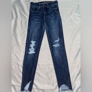 American eagle outfitters Ne(x)t level stretch high rise jegging crop